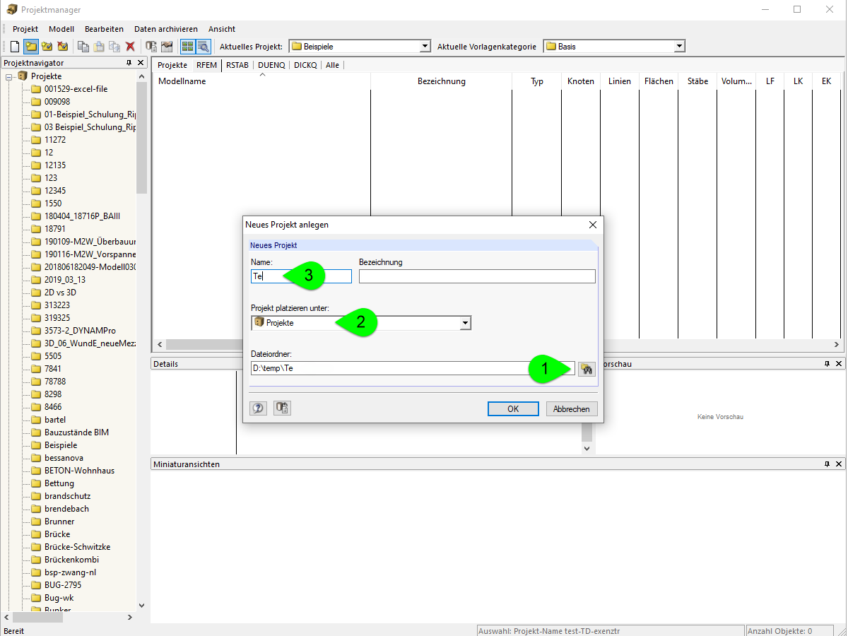 Sequenza raccomandata per l'immissione di dati con percorso file modificato