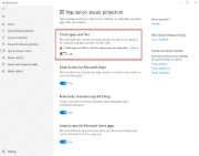 Disattivazione della protezione in Sicurezza di Windows