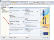 Attiva le modifiche della rigidezza da RFEM