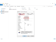 Informazioni sulla versione del programma in Windows → Proprietà → Statistiche