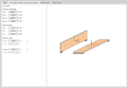 Parametri di un materiale ligneo elastico lineare ortotropo per superfici