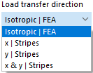 Selezione della direzione del trasferimento del carico
