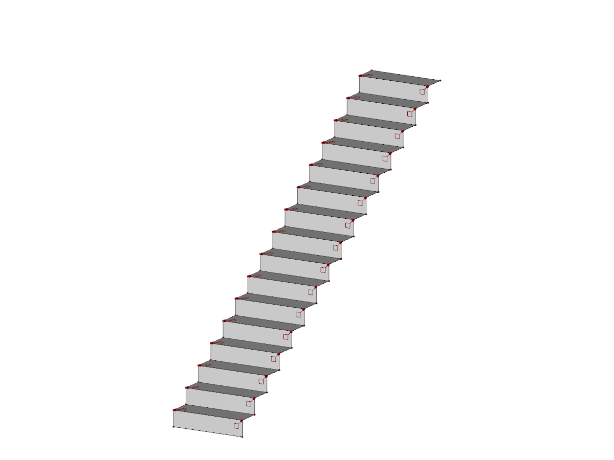 Scala a zig zag