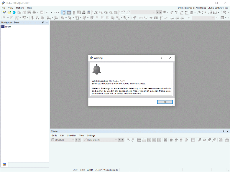 FAQ 005104 | Posso aprire i modelli RFEM 5 in RFEM 6 senza perdere i dati?