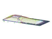 Modello 3D del lucernario