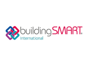 Logo von buildingSMART mit Informationen zu IFC-Schnittstellen für den Datenaustausch.