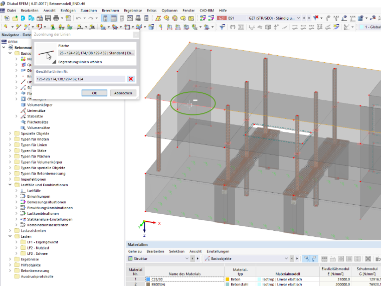 FAQ 005204 | Come posso deselezionare graficamente gli elementi in RFEM 6? Sembra che posso solo selezionarli. Ma non deselezionare.