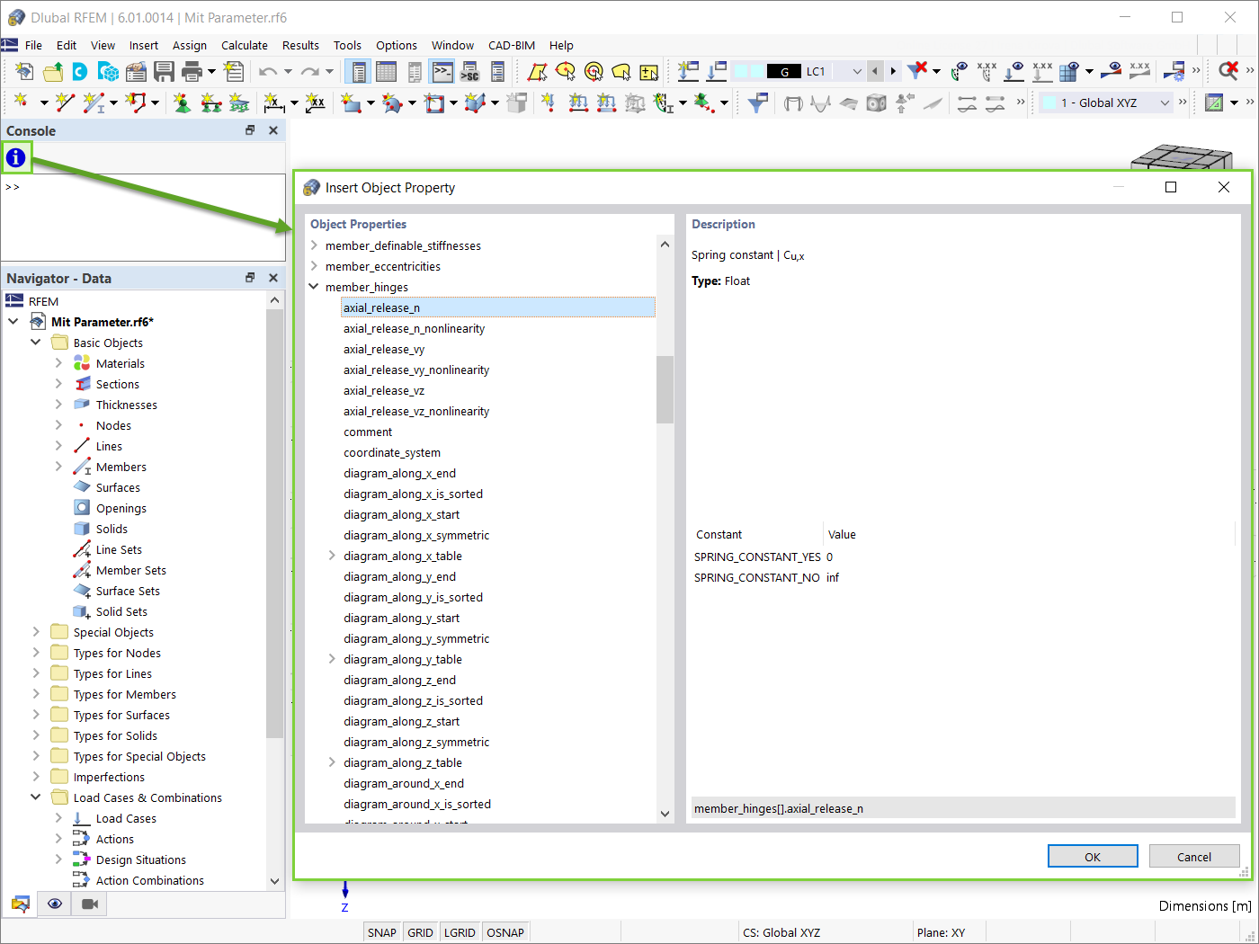 Proprietà oggetti