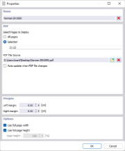 Integrazione del file PDF