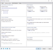 Finestra di dialogo "Nuovo modello – Dati base", scheda "Impostazioni e opzioni"