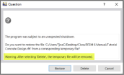 FAQ 005249 | Dove posso trovare il file di backup in RFEM 6?