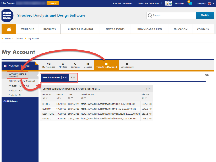 FAQ 003003 | Dove posso scaricare la versione attuale del programma?