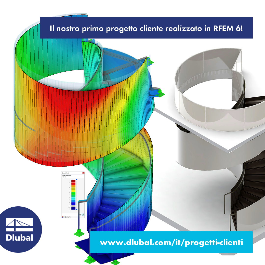 Il nostro primo progetto cliente realizzato in RFEM 6!