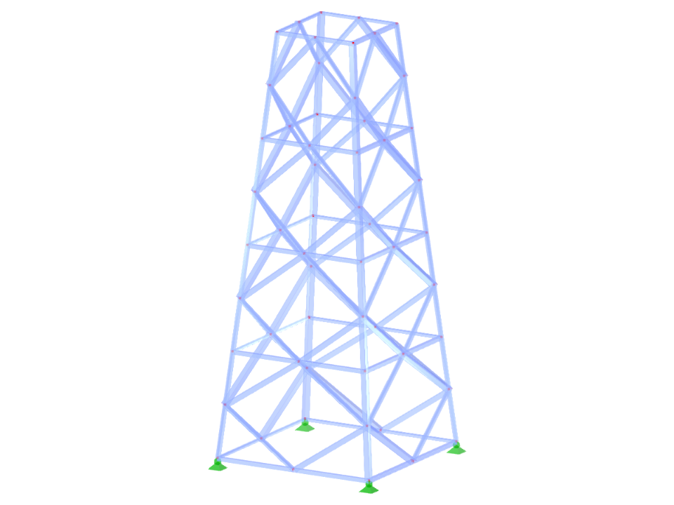 ID Modello 2137 | TSR040 | Torre a Graticcio