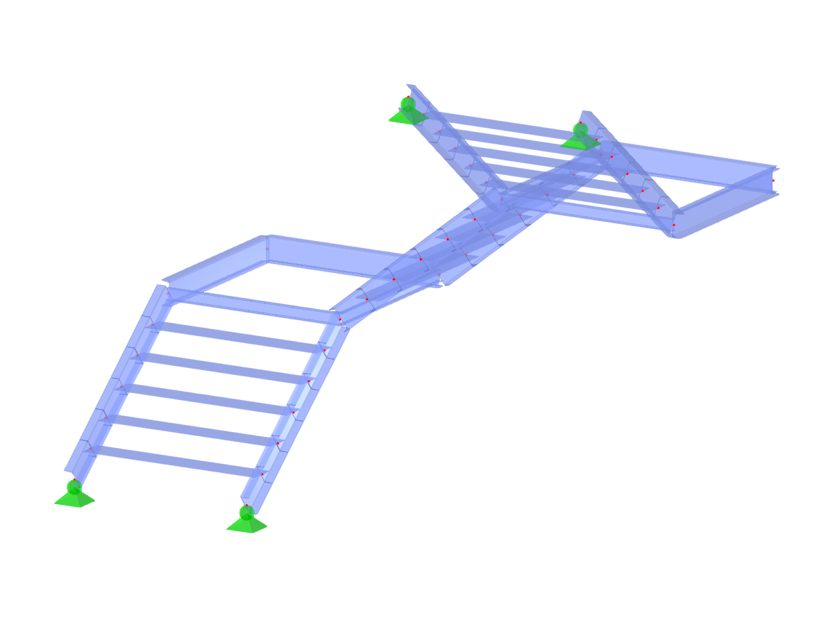 ID Modello 3033 | STS005-a | Scale | Tre Voli | A L doppia (A U) | Su-Destra