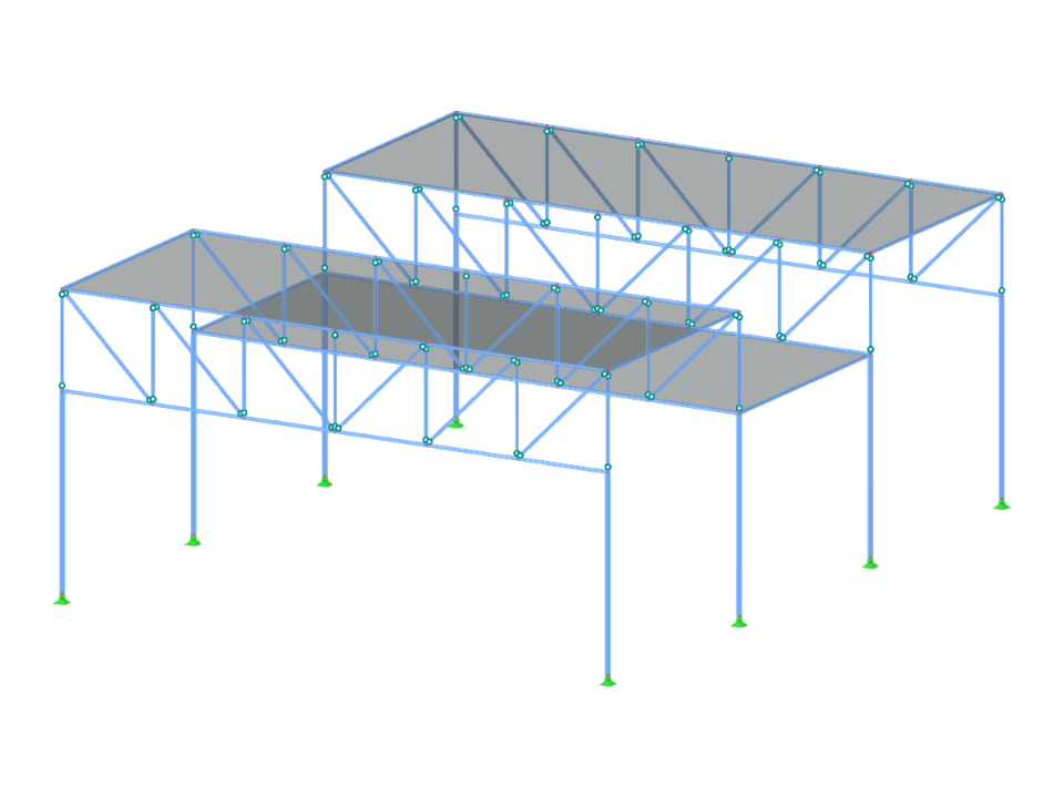 ID modello 3468 | FTS002 | Piani della copertura orizzontali con entrambe le estremità vincolate