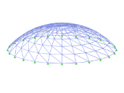 ID Modello 3622 | TSC006-a | Sistemi reticolari per piani sferici