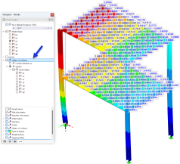 Visualizzazione dei valori dei risultati delle superfici nell'area grafica