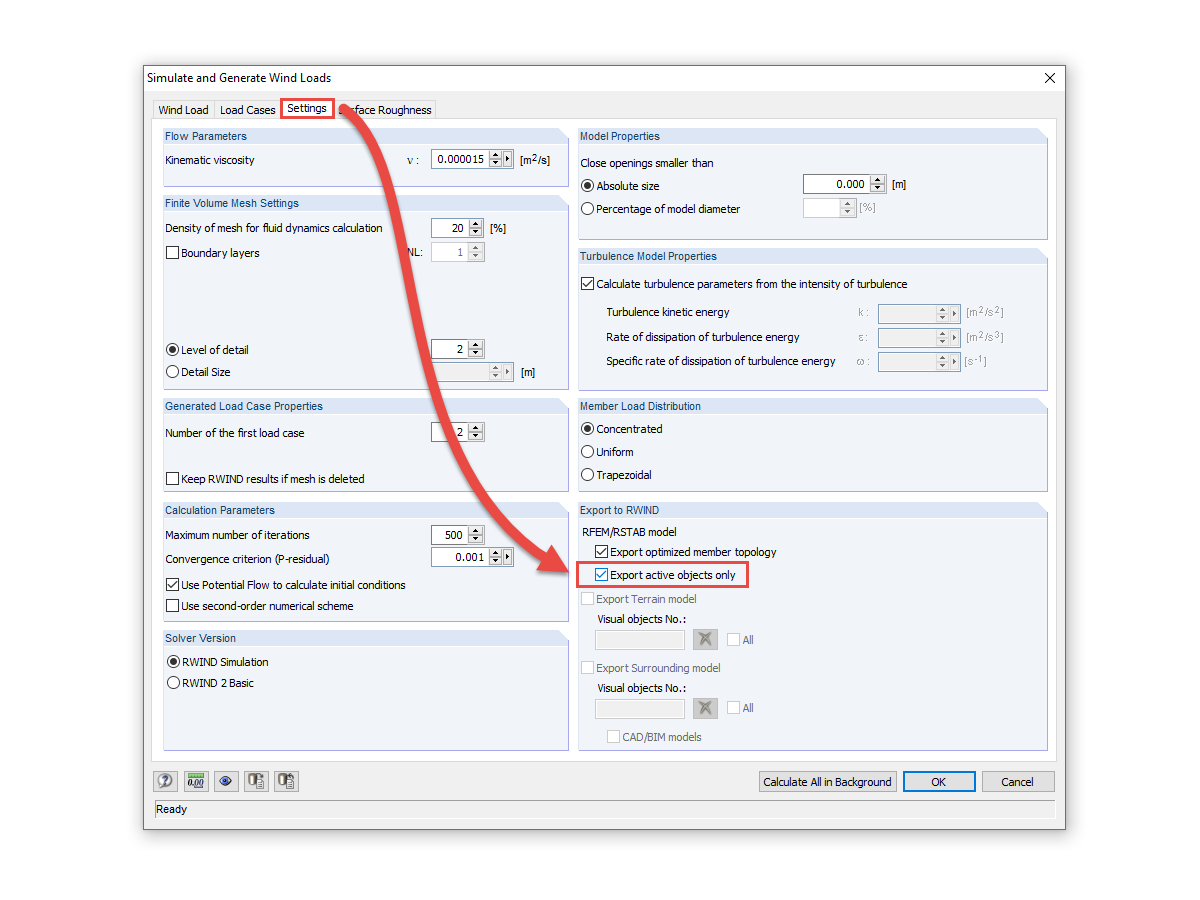 FAQ 005338 | Durante l'esportazione del mio modello da RFEM a RWIND, viene visualizzato il messaggio "Avviso nr. 7731 | Lettura del file logger non riuscita." Cosa posso fare...