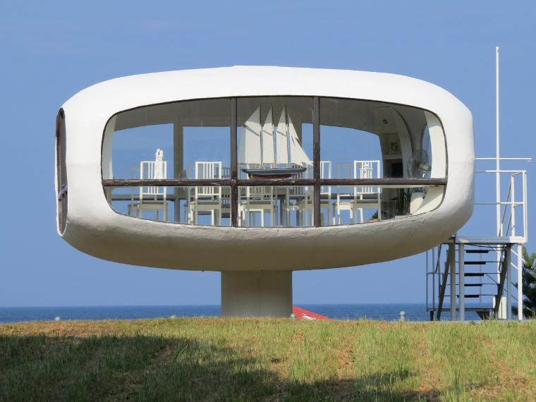 Torre di salvataggio 1 a Binz (Mar Baltico) - cassaforma in cemento armato