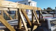 Dettagli dei giunti della passerella in legno (© SIDO Madera)