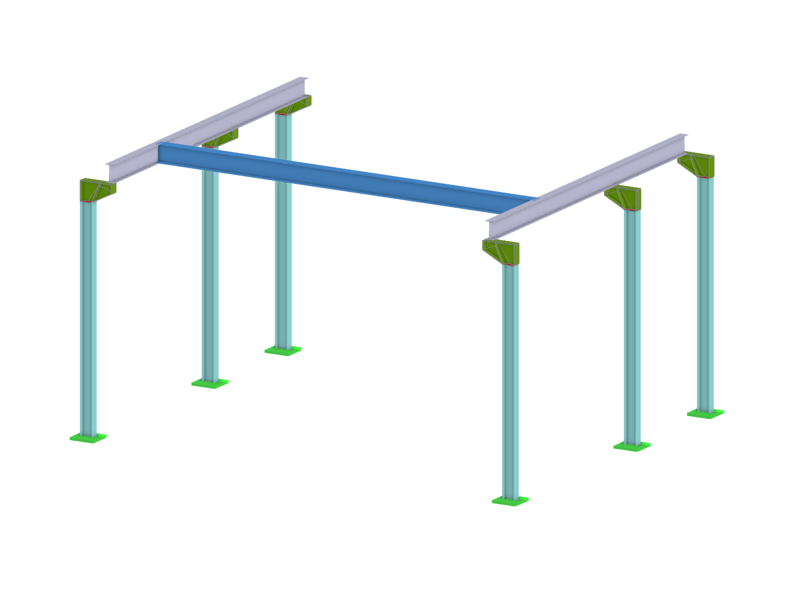 Gru con cantilever