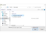 Importa file DXF