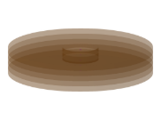 Modello 003976 | FUP006 | Massiccio del terreno circolare con fondazione circolare