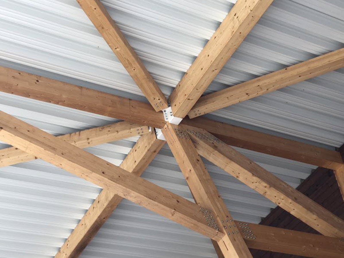 CAP 001264 | Particolare del giunto in legno (© Maderas Besteiro)