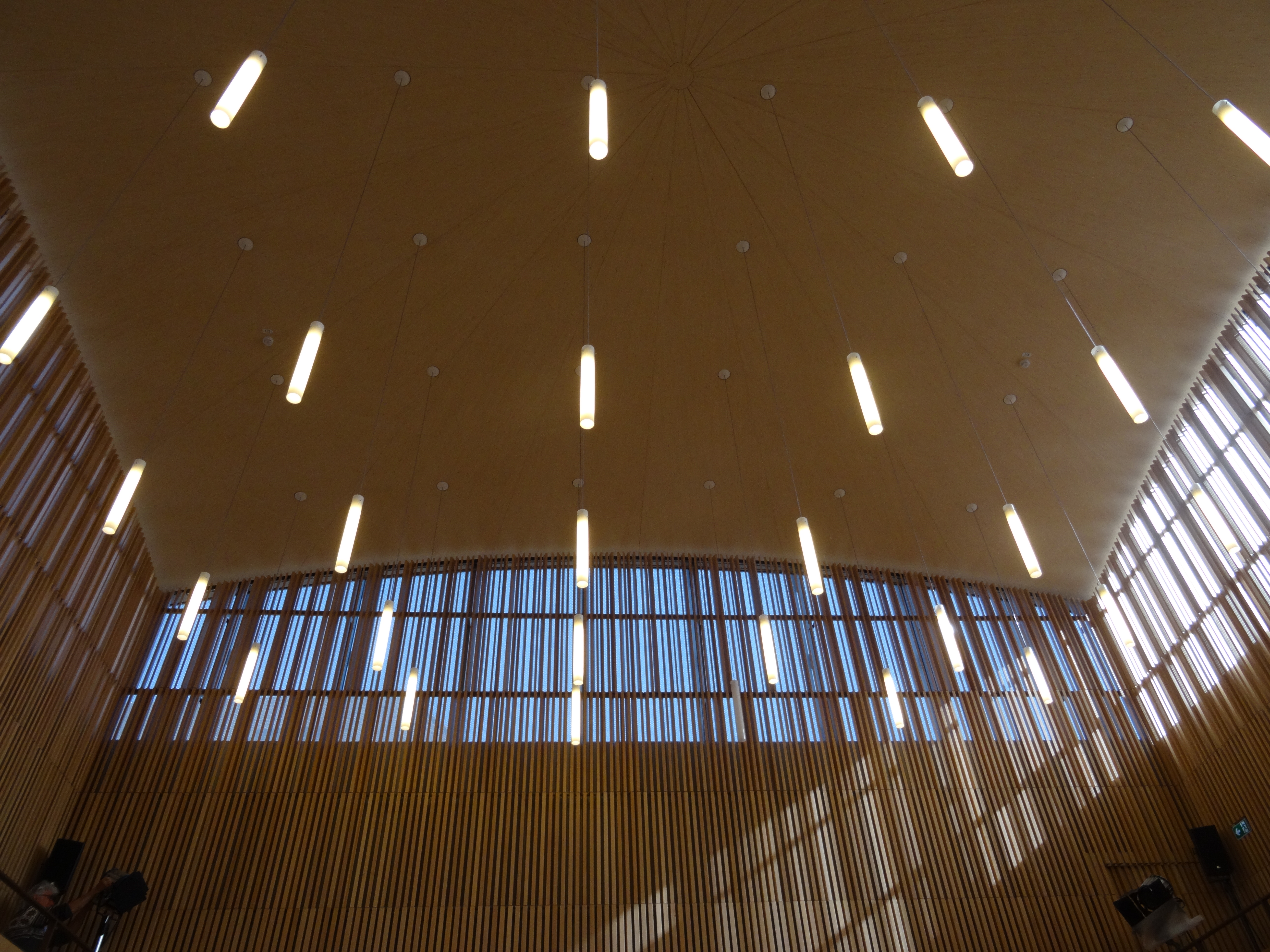 Vista interna della sinagoga | © Baumruck + Oswald