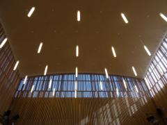 Vista interna della sinagoga | © Baumruck + Oswald