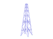 Modello 004269 | Torre piramidale a sei tronchi