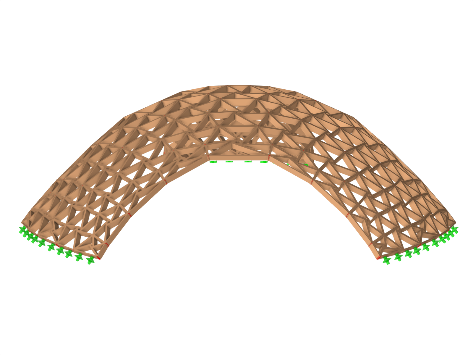 Modello 004308 | Dimostratore di Moritzplatz, Augusta | © Digital Timber Construction DTC, TH Augsburg