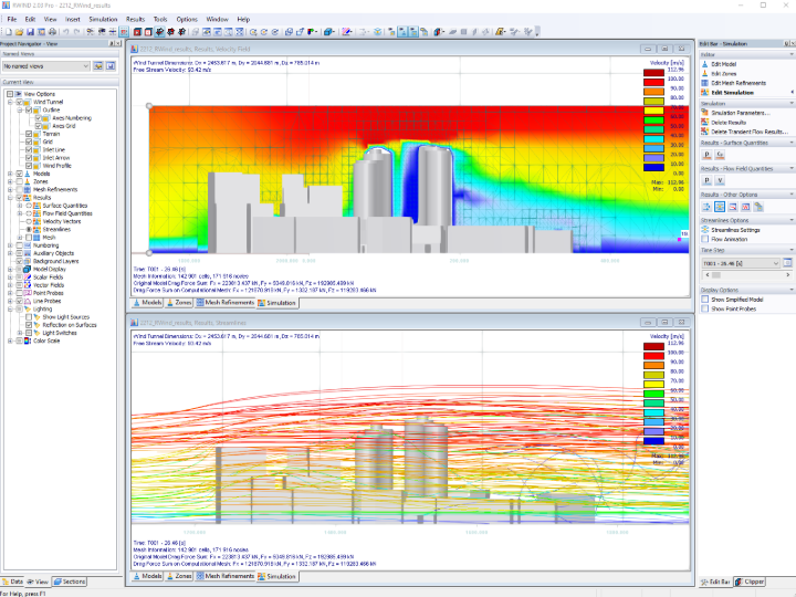 Modello di RWIND del Centro di Pristina