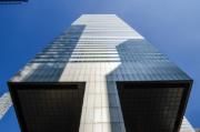 Il Citigroup Center si erge su palafitte.