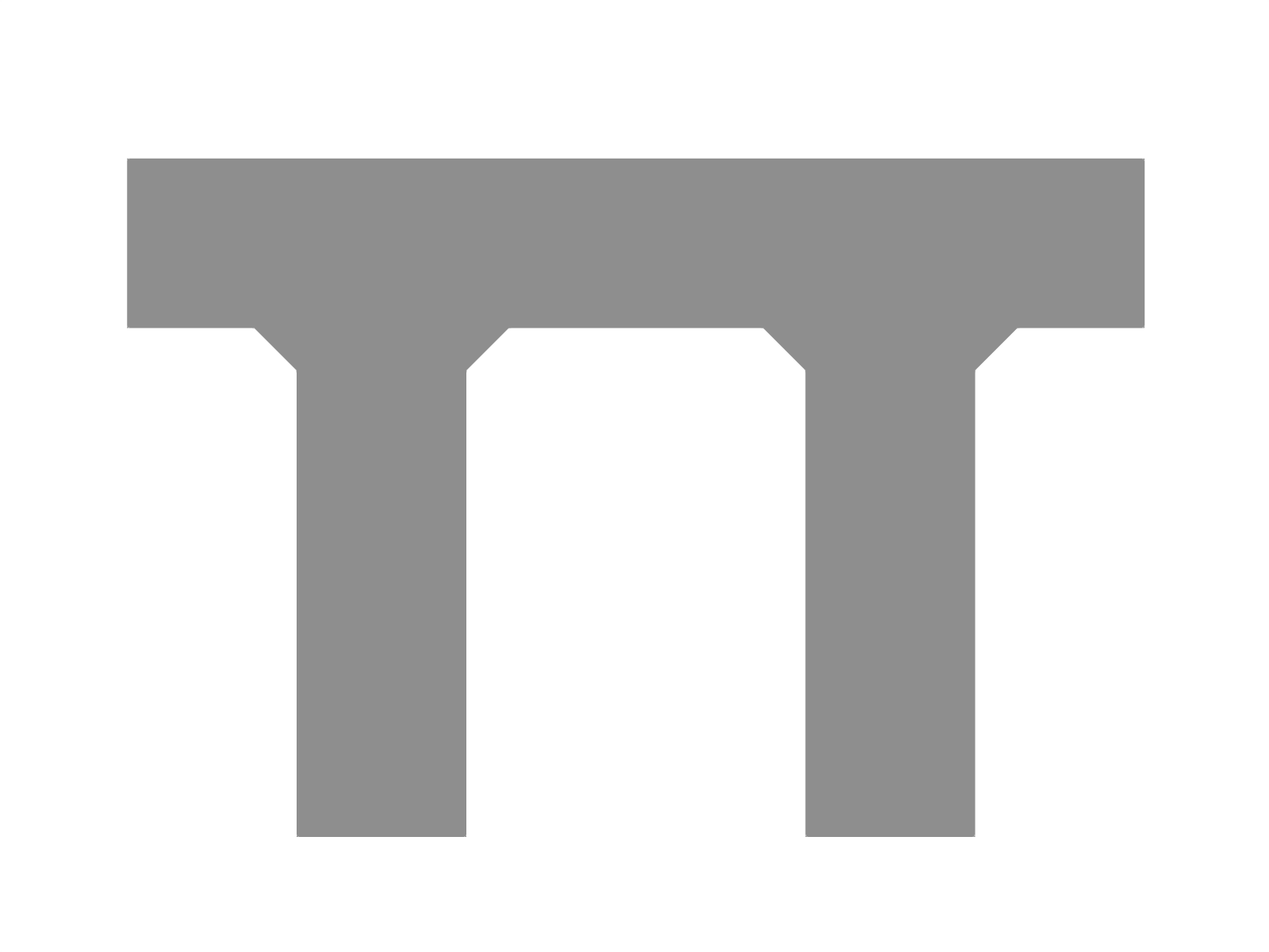 Modello 004498 | Sezione trasversale di calcestruzzo con armatura