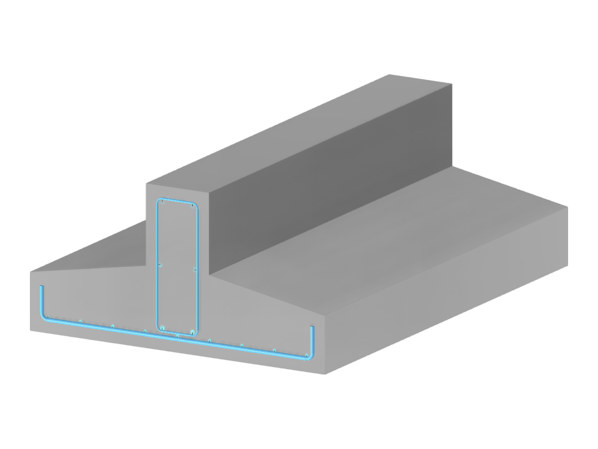 Modello 004501 | Fascia di base in calcestruzzo
