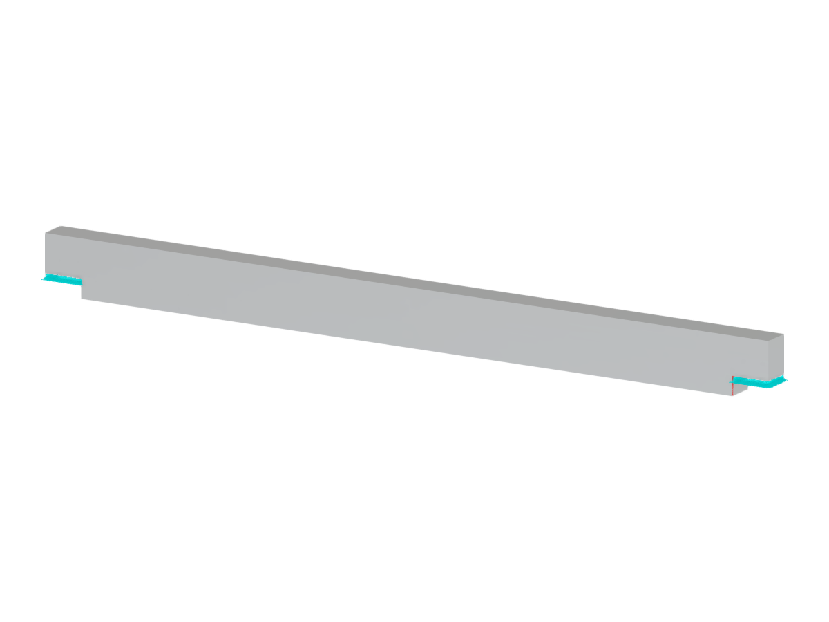 Modello 004621 | Trave prefabbricata