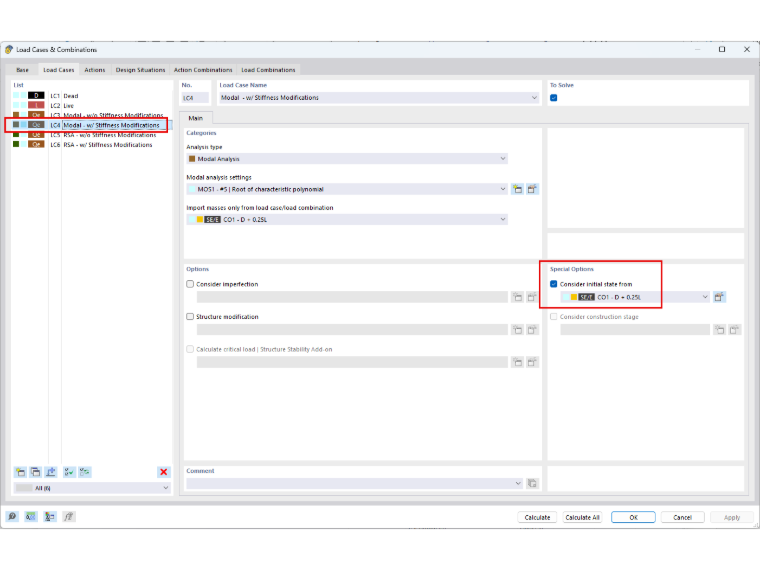 KB 001877 | Considerazioni sismica P-Delta di ASCE 7-22 e NBC 2020 in RFEM 6