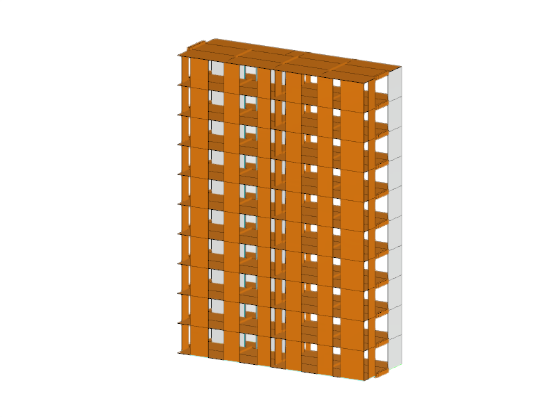 Modello 004865 | Edificio multipiano