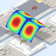 Tutorial RFEM 6 con Rhino e Grasshopper | Strutture a membrana