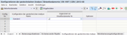 Assegnazione di oggetti nella tabella della config. per la verifica