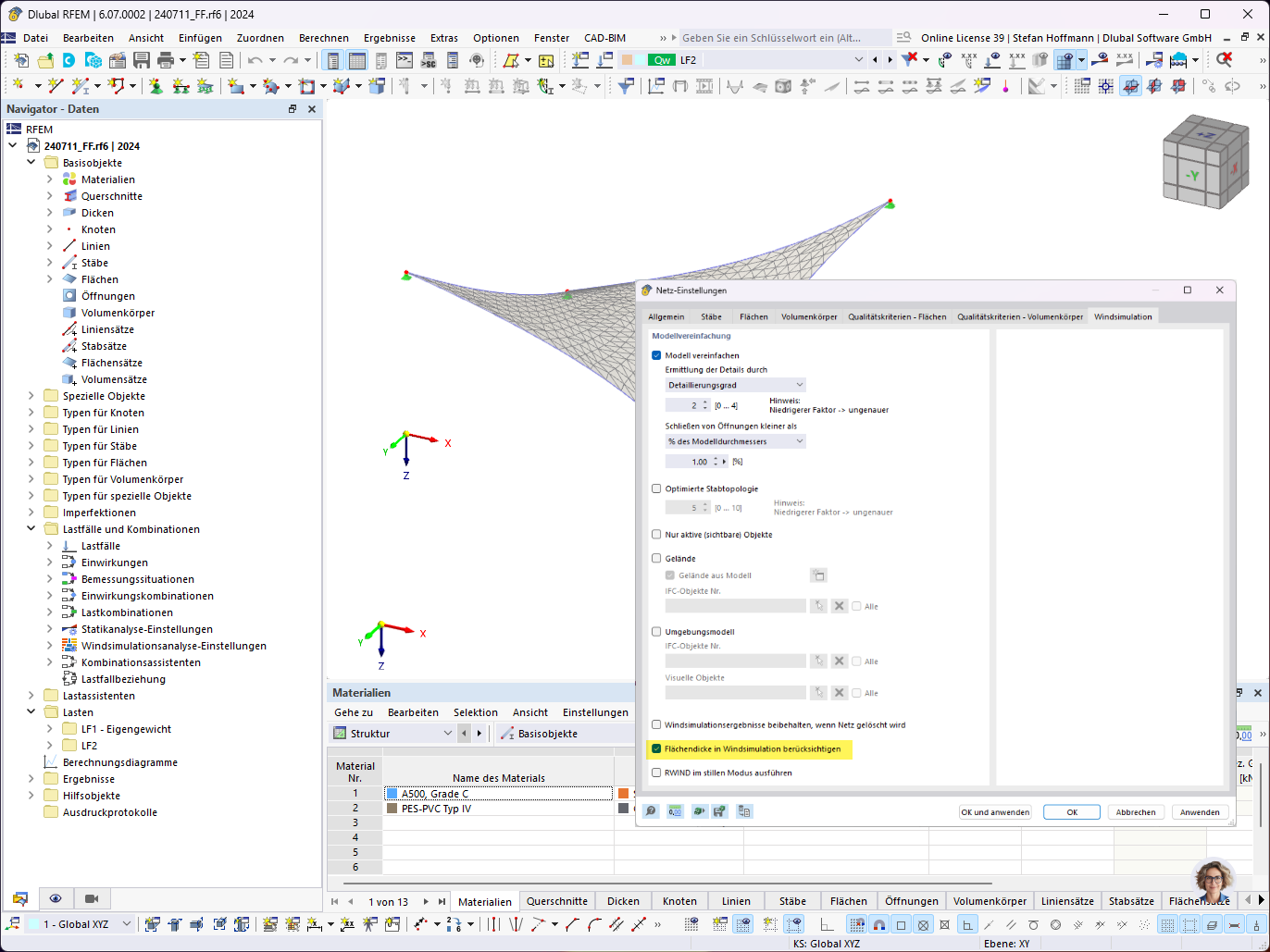 FAQ 005570 | Quando si importa un modello in RWIND, ricevo un messaggio sui triangoli sovrapposti. Cosa dovrebbe essere considerato?