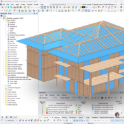 Tesi di laurea | Analisi e modellazione con RFEM 6 di edifici residenziali multipiano in pannelli di legno X-Lam portanti
