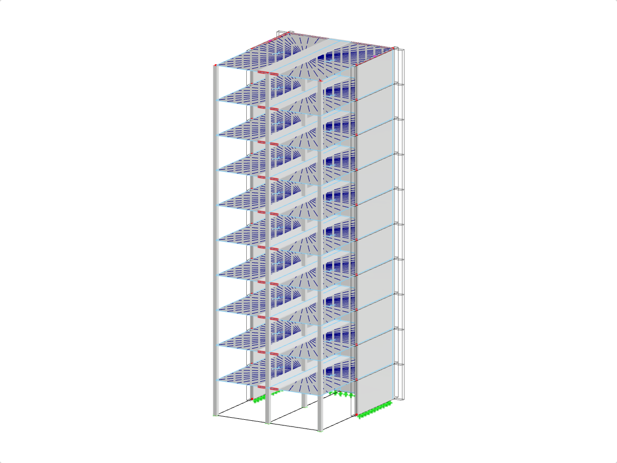 GT 000502 | Studio sulla strutturazione di modelli strutturali integrati con esempio di edifici in cemento armato a più piani