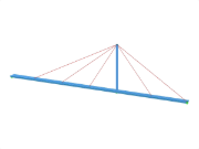 GT 000507 | Analisi strutturale e progettazione del ponte pedonale strallato