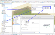 Impostazioni dei parametri del suolo 2D con caratteristiche di supporto generate e dati della massa del terreno