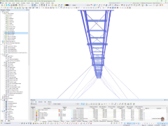 Ponte sospeso LaPendenta a Disentis/Mustér | Modello RFEM, calcoli realistici, costruzione leggera innovativa