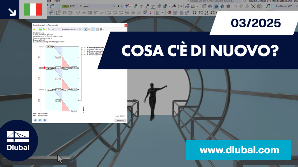 Un'immagine mostra i principali aggiornamenti e funzioni di una versione software di marzo 2025.