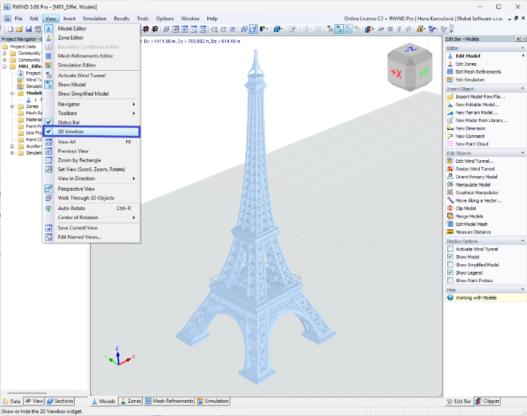 Attivazione View Box 3D